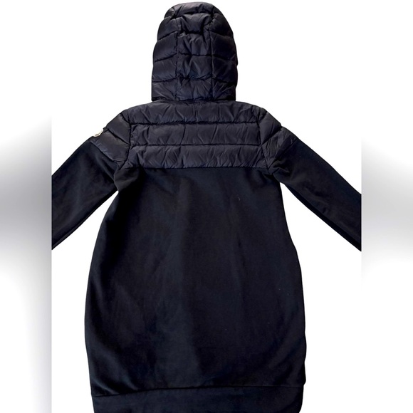 Moncler ABITO C/CAPPUCCIO DRESS W/HOOD Youth Size 10Y Navy Blue - Picture 6 of 14